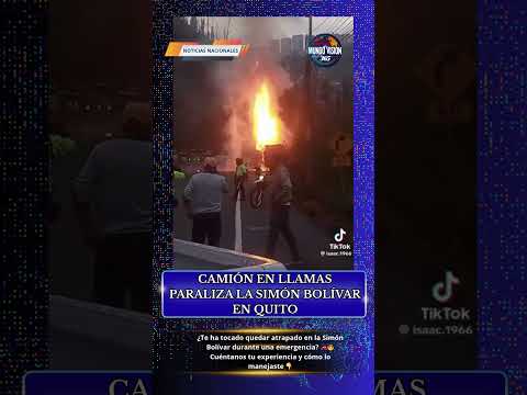 𝐈𝐍𝐂𝐄𝐍𝐃𝐈𝐎 𝐃𝐄 𝐂𝐀𝐌𝐈𝐎́𝐍 𝐏𝐑𝐎𝐕𝐎𝐂𝐀 𝐂𝐈𝐄𝐑𝐑𝐄 𝐓𝐄𝐌𝐏𝐎𝐑𝐀𝐋 𝐄𝐍 𝐋𝐀 𝐒𝐈𝐌𝐎́𝐍 𝐁𝐎𝐋𝐈́𝐕𝐀𝐑