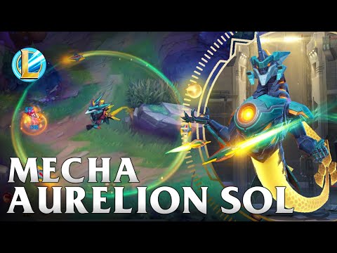 Mecha Aurelion Sol Skin Spotlight - WILD RIFT