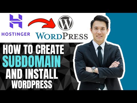 How To Create Subdomain And Install Wordpress