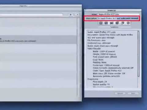 InfiniteSkills Tutorial | Apple Compressor 4 Training - How to Create Droplets