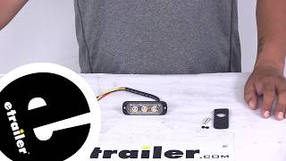 etrailer | Hands-On with the Thin LED Horizontal Strobe Light