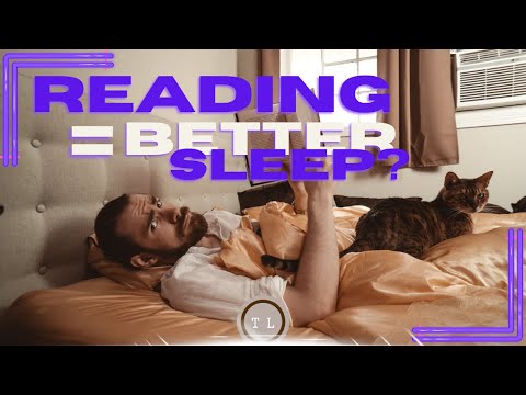 Does Reading Before Bed REALLY Help You SLEEP?