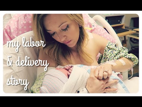 my labor + delivery story | induced natural birth Video