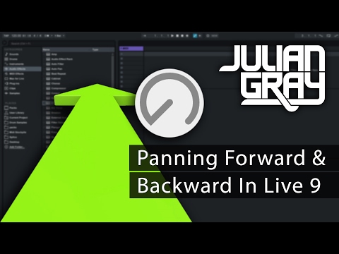 Pan Forward And Backward & Creating Depth In A Mix - Ableton Live