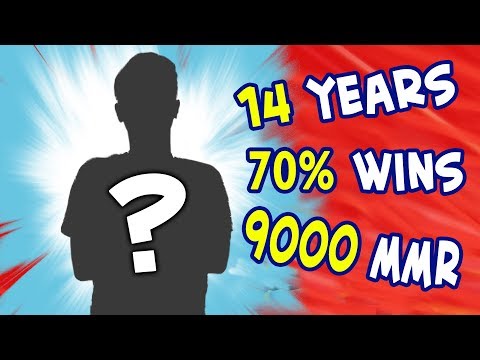 WHO IS HE? 14 years, 70% win rate, 9000 MMR