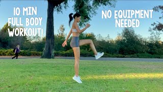 10 MIN FULL BODY WORKOUT | NO EQUIPMENT