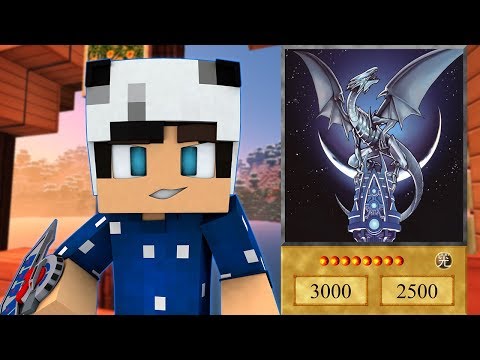 I FINALLY GOT BLUE EYES OUT? | Minecraft YUGIOH! | EP 4 (Yugioh Minecraft Roleplay)