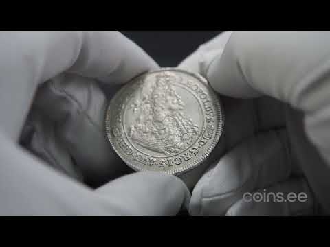 Auc 52. lot 853. Hungary Thaler 1691 KB - Leopold I (1657-1705)