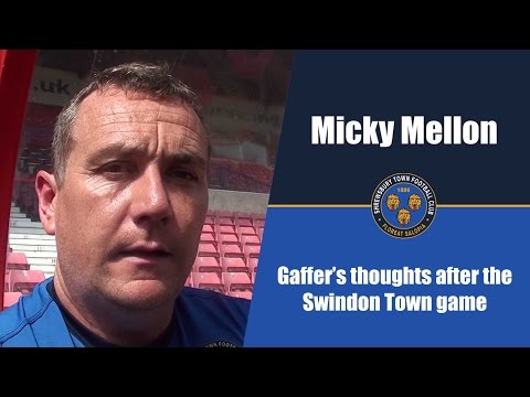 INTERVIEW | Micky Mellon post Swindon Town (A) - Town TV