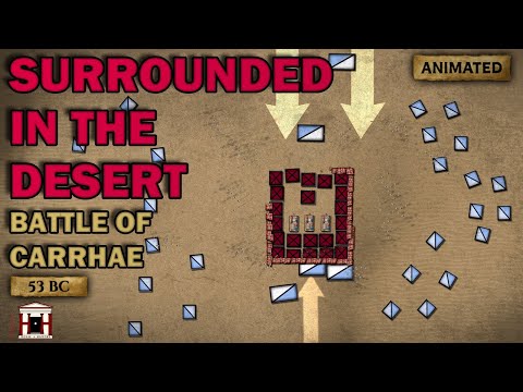 Rome’s Greatest Defeat in the East: Battle of Carrhae, 53 BC ⚔ - Animated