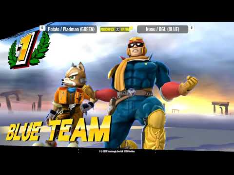 Smashingly Overkill Brackets 1: Potato / Pladman vs. Nunu / DGL - SSB4 Doubles