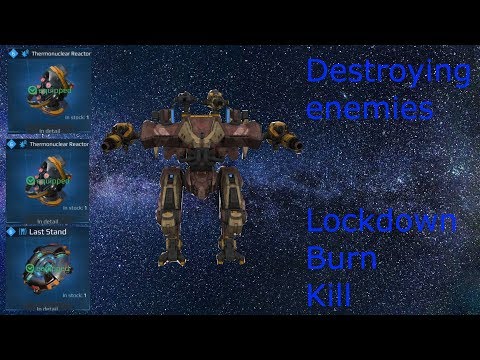 War Robots Ares with Igniter, Blaze and Halo Compilation. War Robots Test Server.
