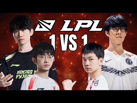 LPL Side selection Week 2 Plit 2 1v1s