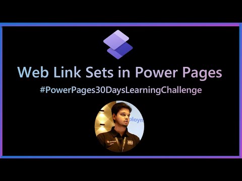 Web Link Sets in Power Pages | Custom Menu in Power Pages Web Link Sets in Power Pages | Custom Menu in Power Pages