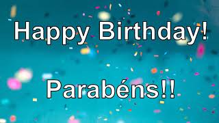 Parabéns a você!! | Happy Birthday!! European Portuguese with lyrics