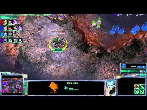 HerdULiek SC2 Cast - 2v2 ZZvTT Starcraft 2 HD