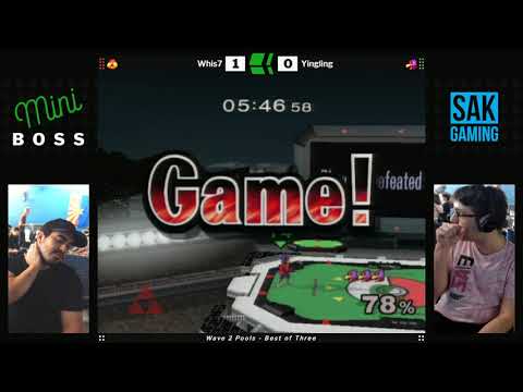 Mini Boss 5 SSBM Pools - Whis7 (Sheik) vs Yingling (Falco)