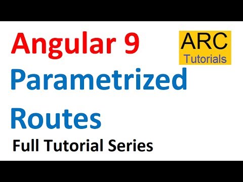 Angular 9 Tutorial For Beginners 33 Parameterized Routes