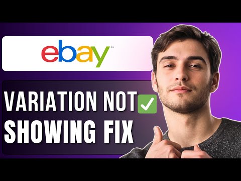 How To Fix eBay Variation Not Showing | Step-by-Step Seller Guide