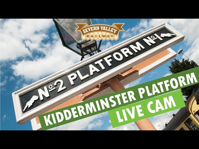 セヴァーン・バレー鉄道 キダーミンスター駅（イギリス最大級の蒸気鉄道）