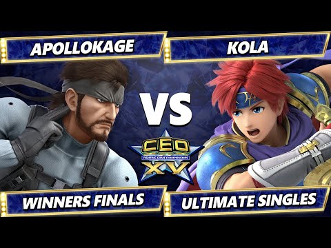 CEO 2025 WINNERS FINALS - Kola (Roy, Cloud) Vs. ApolloKage (Snake) Smash Ultimate - SSBU