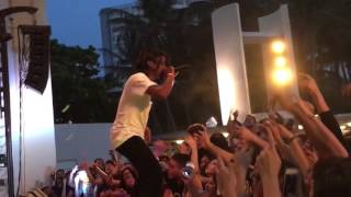 Denzel Curry - Gook (Live at North Beach Bandshell of 2055 ULT Experience Show on 4/30/2016)