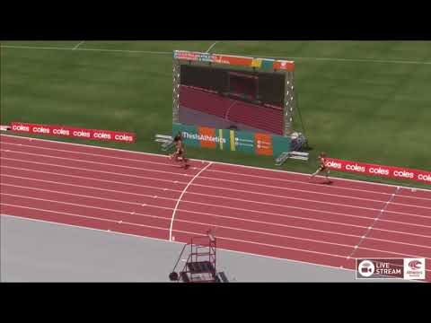 Womens 800m - Heat 2 - Australian Athletics Championships 2018