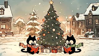 Black Cat Christmas Jazz Grooves – Relax & Focus