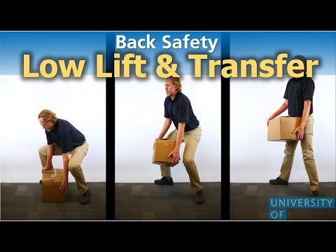 Safe Lifting: Low Lift & Transfer 09/25/18