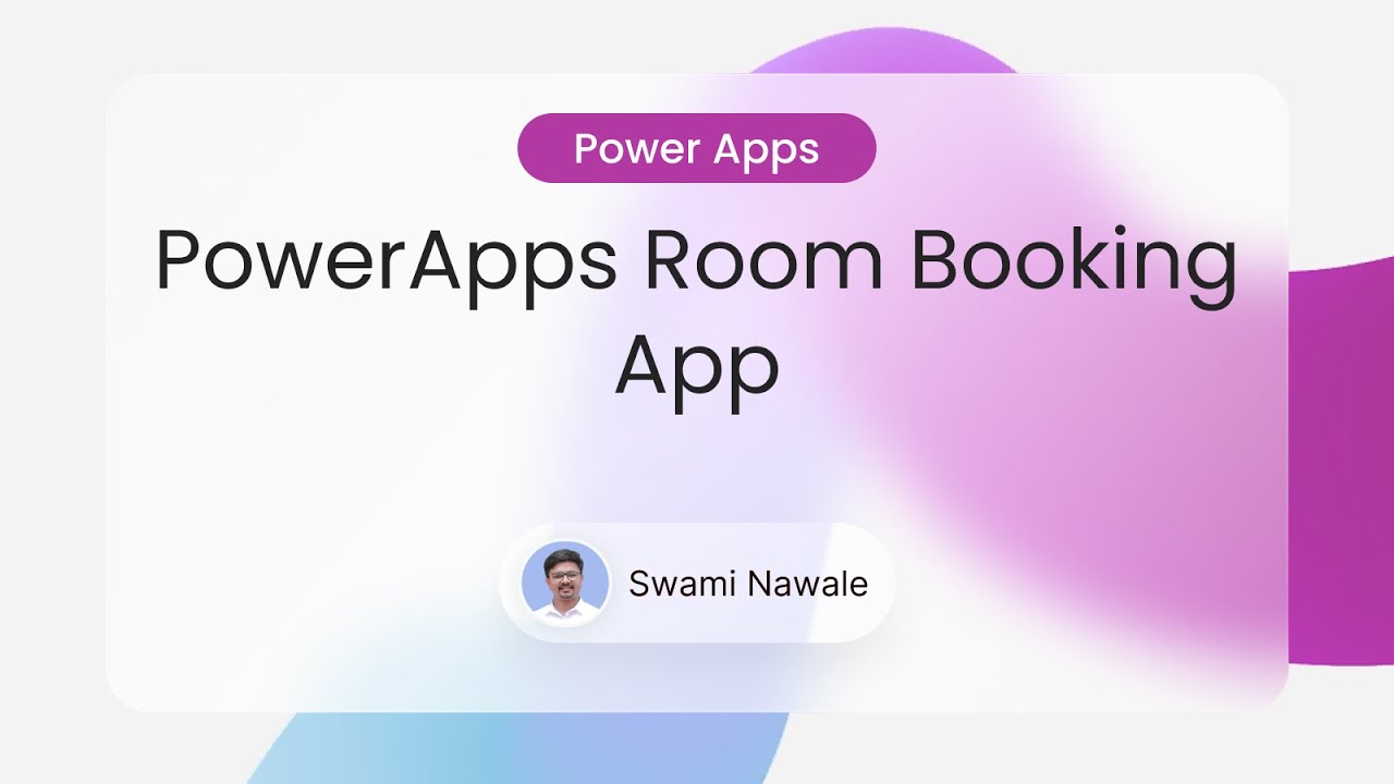 PowerApps Room Booking App | Build From Start