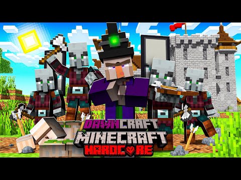 Unleashing Chaos at Illager Castle! Minecraft: DawnCraft #2