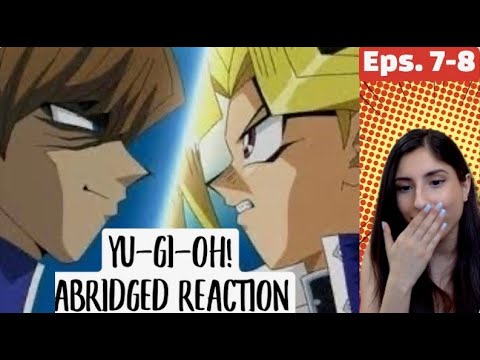 First Time Watching Yu-Gi-Oh | Eps: 7-8 Blind YuGiOh Abridged Reaction