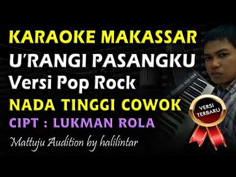 Karaoke Urangi Pasangku || Nada Tinggi Cowok Lukman Rola