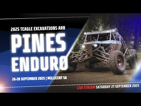 2025 Pines Enduro | SATURDAY LIVESTREAM | Prologue + Short Course Racing | 27 September | Millicent