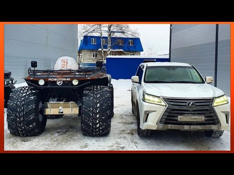 ROSOMAHA - Giant Russian ATV On Another Level