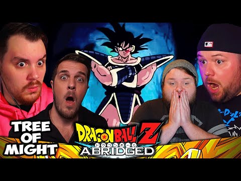 Reacting to DBZ Abridged Christmas Tree of Might Movie Without Watching Dragon Ball Z