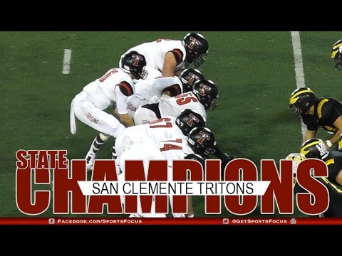 San Clemente Tritons vs Del Oro Golden Eagles | CIF D1-A State Championship