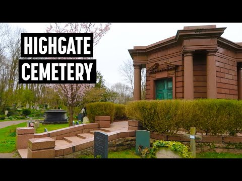 Searching for the Most Famous People Buried in London (Highgate Cemetery)