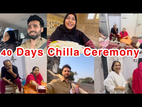 Moonzarin Aur Baby ka Chilla Vlog | 40 Days Ceremony ❤️