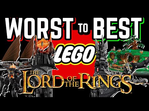 EVERY LEGO The Lord of the Rings Set RANKED
