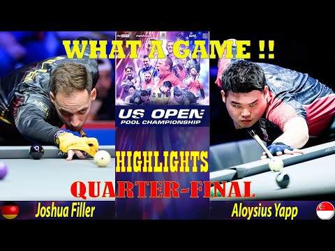 QUARTER-FINAL | Joshua Filler vs Aloysius Yapp | 2025 US OPEN POOL CHAMPIONSHIP