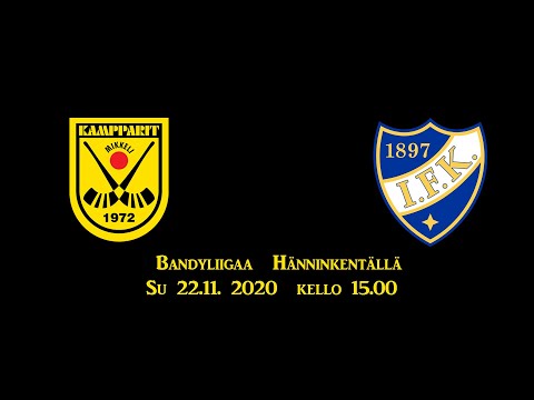 Suoratoisto Kampparit -HIFK su 22.11.2020 klo 15.00