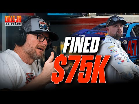 Dale Jr. Reacts To Record-Breaking NASCAR Fine After Ricky Stenhouse-Kyle Busch Fight