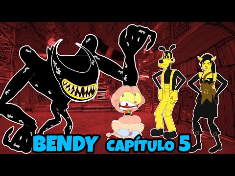 Mongo e Drongo em Bendy And The Ink Machine Capítulo 5 com Beast Bendy (Bendy Fera) e Alisson Angel