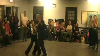 2010 CMTF -  El Pibe Sarandi and Elina Roldan Milonga Class