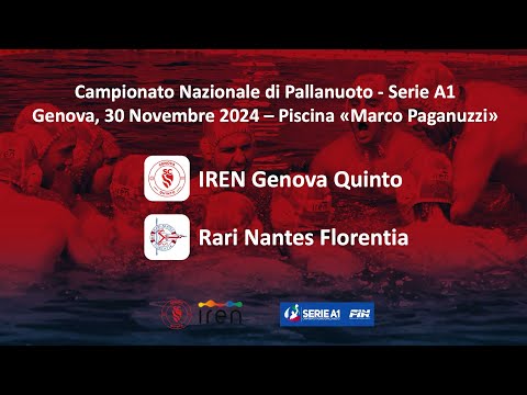 IREN Genova Quinto - Rari Nantes Florentia