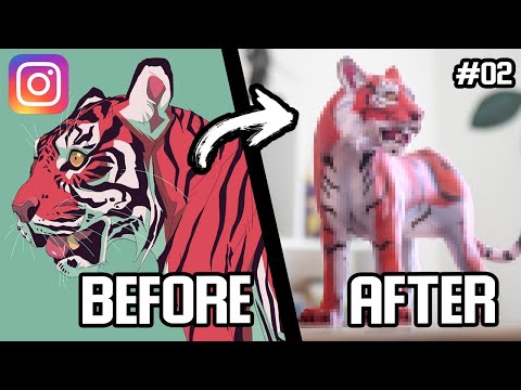 Sculpting a Tiger Inspired by an Artist on Instagram ! #02