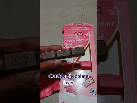 Strawberry yogurt bar by Mister Choc #messymomindia #kannadamomblogger #chocolatereview #yogurtbar