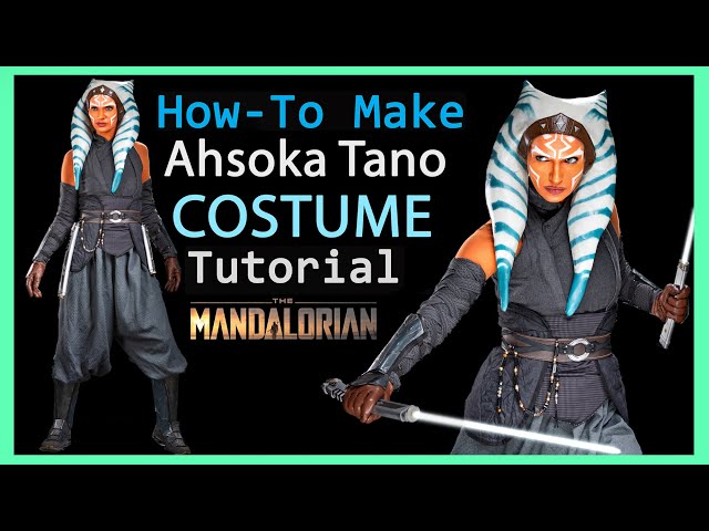 Vídeo relacionado con Party City Ahsoka - Kit de accesorios para disfraz para adolescentes y adultos, Star Wars: The Mandalorian, disfraz incluye tocado y mangas para brazos, disfraces para Halloween, fiestas de cumpleaños