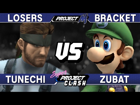 Project M - Tunechi (Snake) vs Zubat (Luigi) - Super PC 01 Losers